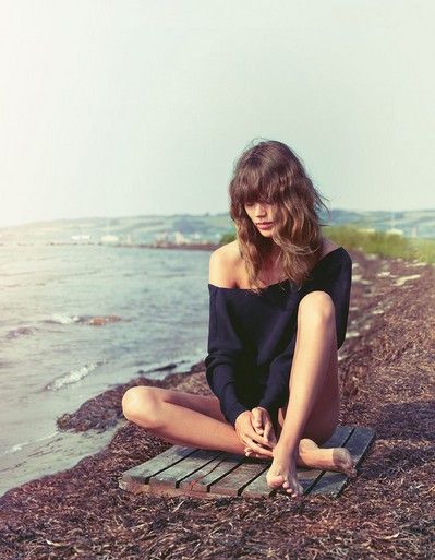 超模埃里克森登英国Vogue2014年开年刊